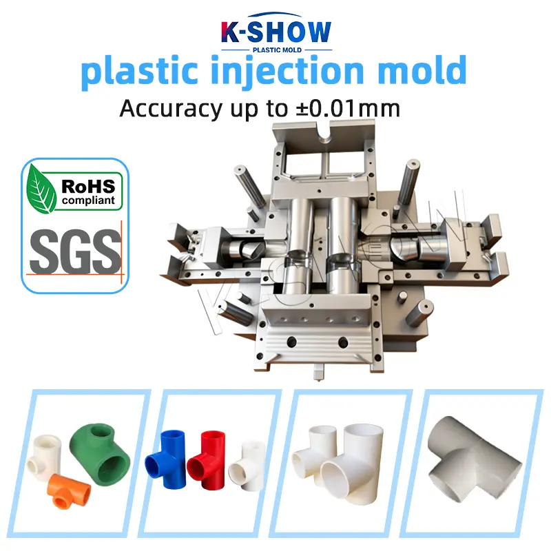Plastic Cable Pipe Tee Mould