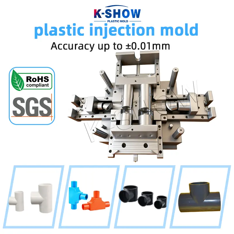 Plastic Cable Pipe Tee Mould